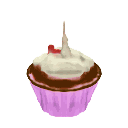 a birthday cupcake